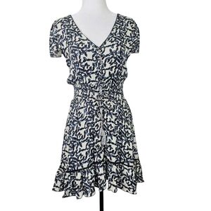 Goa  Boho Open back Cinch waist  with tassles v neck metallic fibre accent Dress